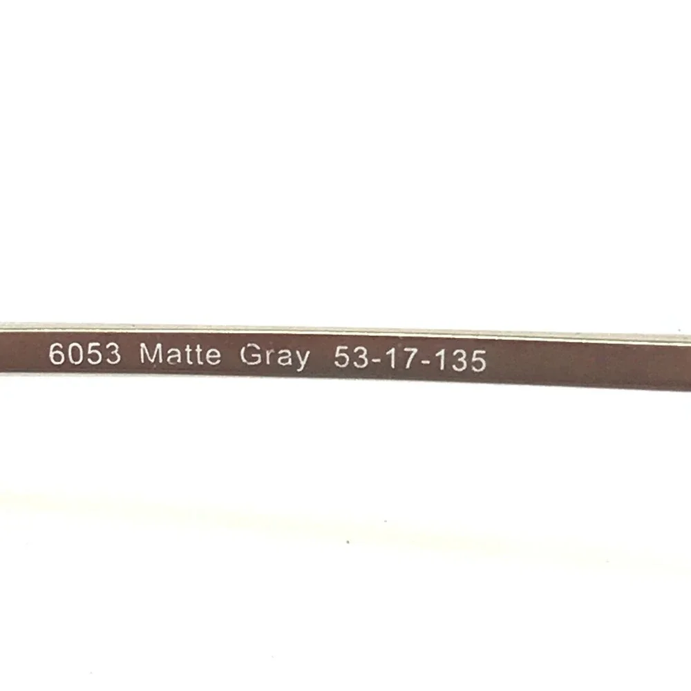 Wired by Avalon Eyeglasses Frames 6053 Matte Gray Rectangular Full Rim 53-17-135